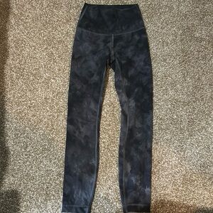 Lululemon diamond dye pitch grey leggings